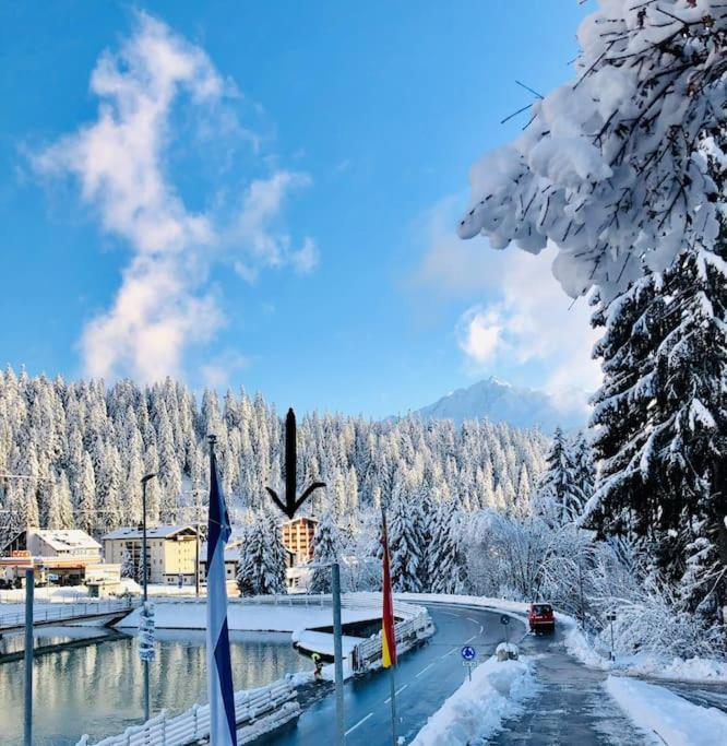 Modern Laax Apt, Swimming Pools, Wellness & Tennis Exterior photo