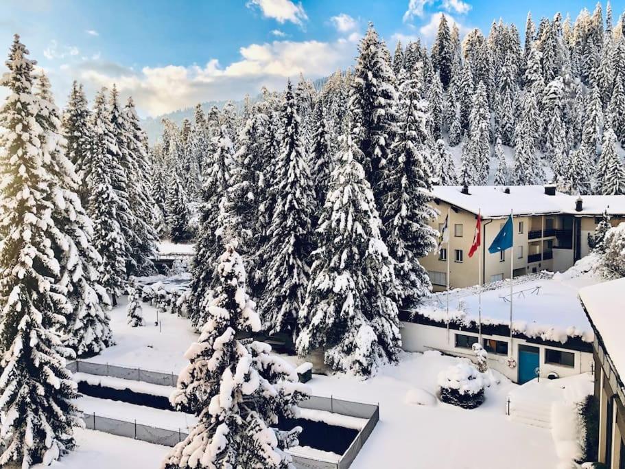 Modern Laax Apt, Swimming Pools, Wellness & Tennis Exterior photo